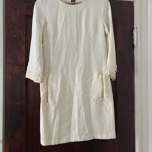 Elegant Rag and Bone Ivory Sheath Dress